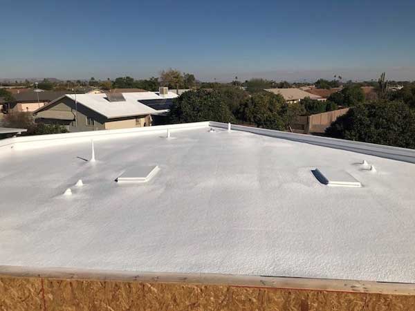 Foam Roofing Installation